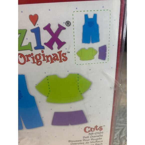 Sizzix Originals Doll Overalls Large Die Cut 38-0104 Craft Embellishment - Picture 2 of 16
